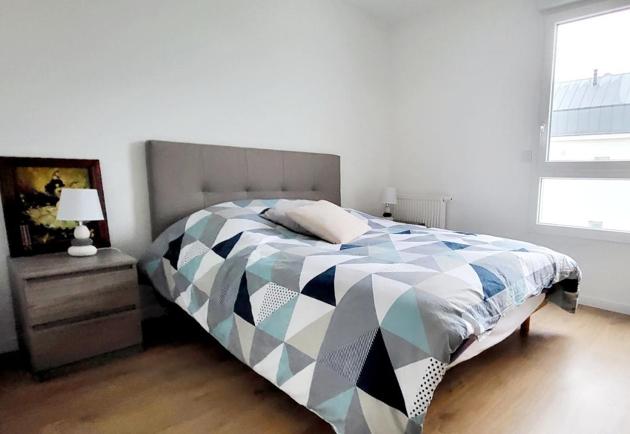 Appartement Moderne Finement Decore Avec Balcon A Vannes Centre Dış mekan fotoğraf